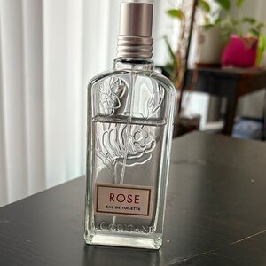 L'OCCITANE Rose Eau de Toilette - Silver and Clear